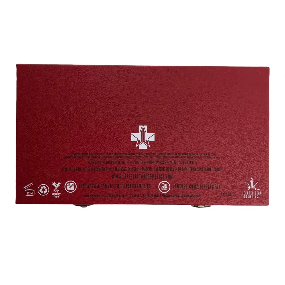 NWT Jeffree Star Blood Sugar Eyeshadow Palette